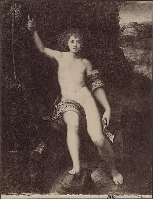 St. John the Baptist in the Wilderness, 1520, Giulio Romano