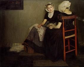 Feierabend, 1905, Hermann Knopf