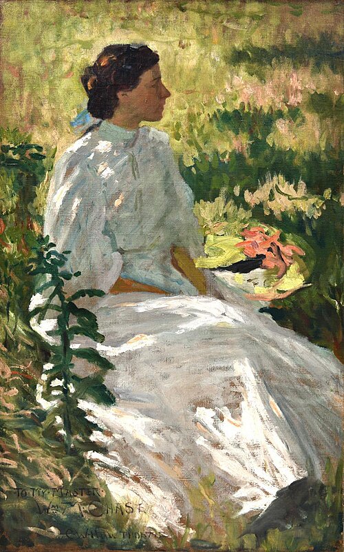 A Study in White, 1900, Charles Webster Hawthorne