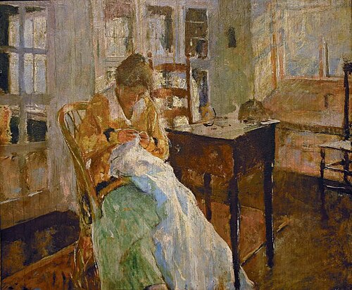The Dress Maker, 1915, Charles Webster Hawthorne