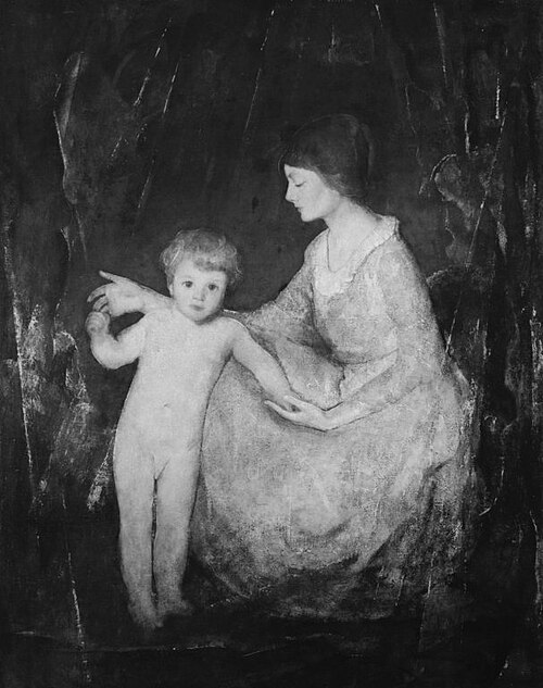 The Child, 1920, Charles Webster Hawthorne