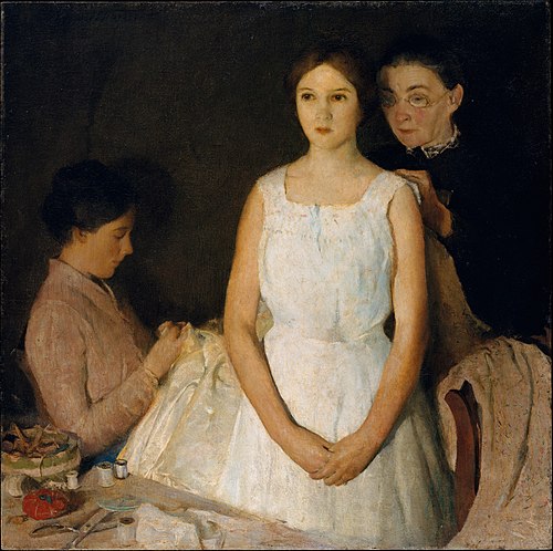 The Trousseau, 1910, Charles Webster Hawthorne