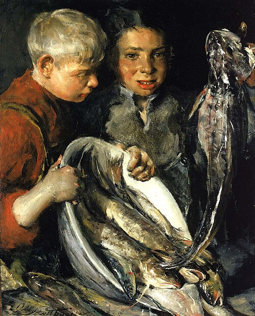 Fisher Children, 1902, Charles Webster Hawthorne