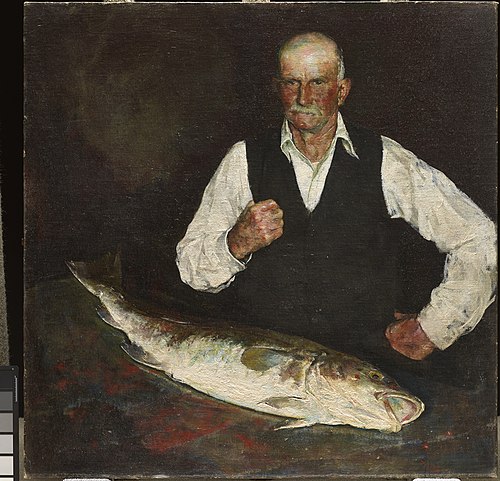 The Fish and the Man, 1925, Charles Webster Hawthorne