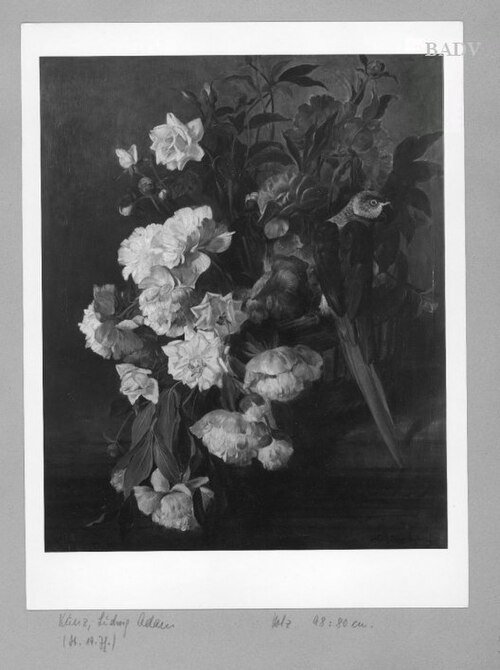 Blumenstillleben, 1900, Ludwig Adam Kunz