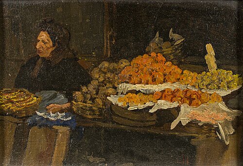 Fruitstalletje, 1890, Louis Hartz