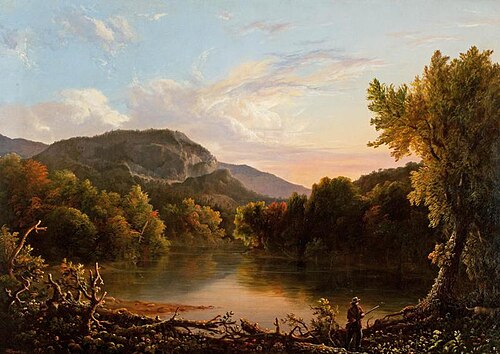Landscape with Hunter, 1853, John Denison Crocker
