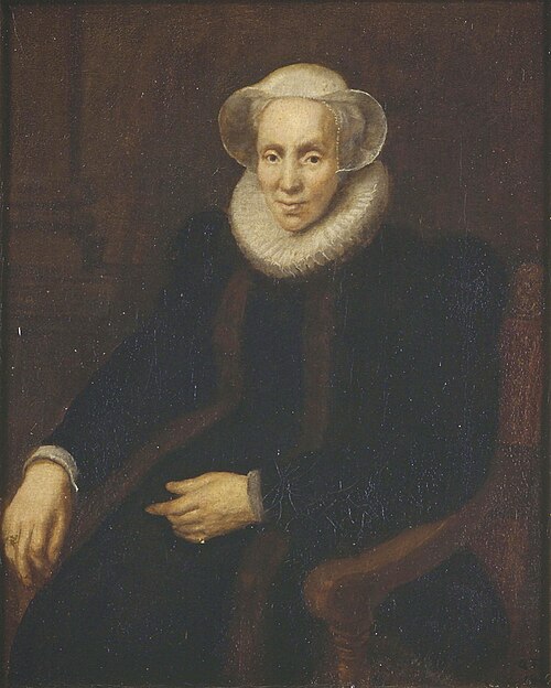 Portrait of Maria van Utrecht (?-1629), 1894, Anton Fock