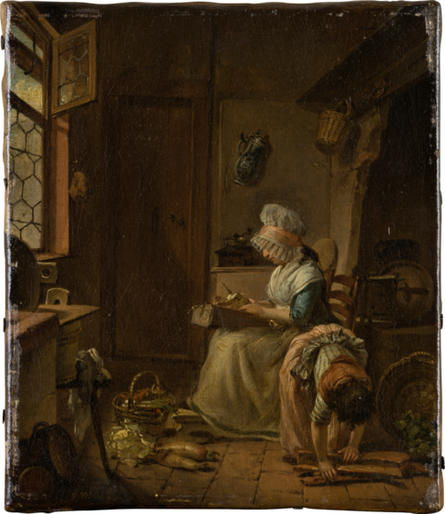 Kitchen Scene, 1793, Georg Karl Urlaub