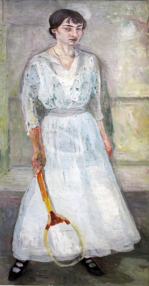 Portrait of Alexandra Lemnos, 1915, Hans Fuglsang