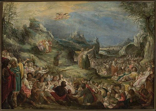 Miracle of the multiplication of bread, 1640, Vitus Heinrich
