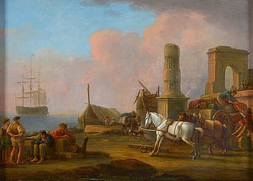 Quay, 1750, Willem Augustin van Minderhout