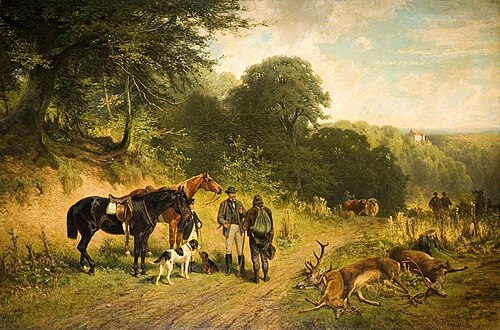 A Good Day, 1875, Friedrich Voltz