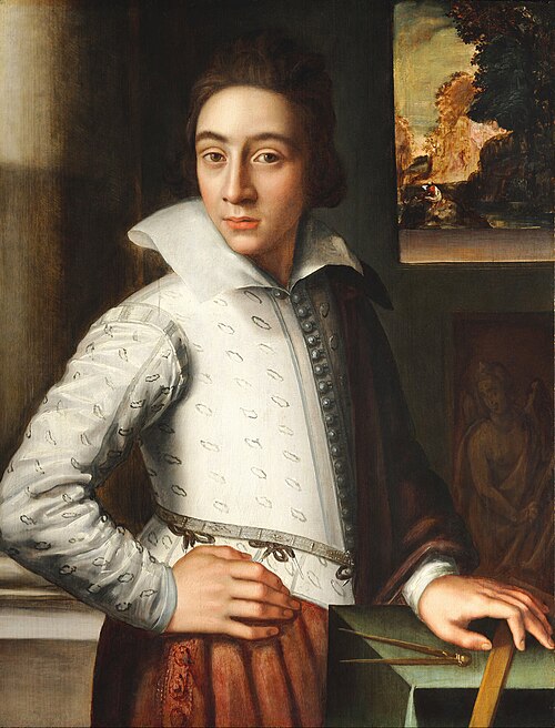 Portrait of a young man, 1573, Huybrecht Beuckelaer