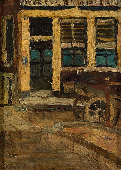 Kroegje in de Jordaan, 1913, Marinus van Raalte