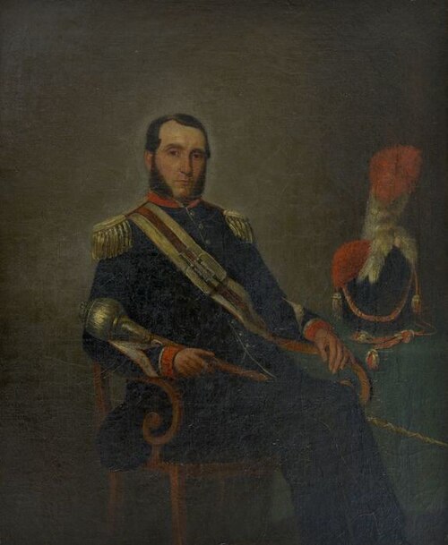 Portrait of Gerrit Schuif, 1859, Jan Bikkers