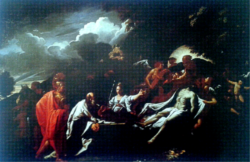 The Prophecy of Basilides, 1645, Pietro Testa