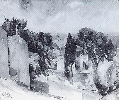 L'Estaque, 1914, Rudolf Levy