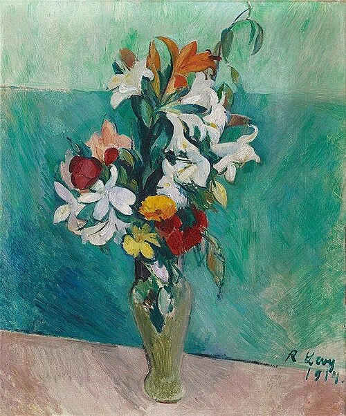 Orchideen, 1914, Rudolf Levy