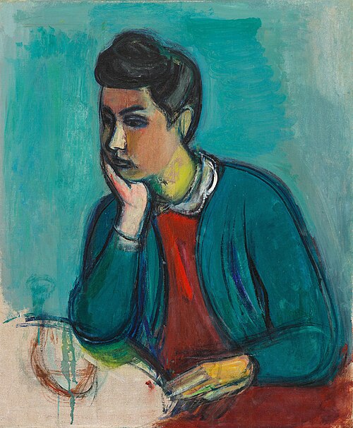 Bildnis Nanda, Florenz, 1941, Rudolf Levy