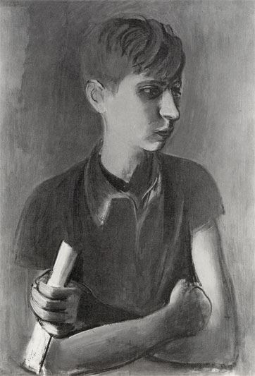 Bildnis Basil, 1937, Rudolf Levy