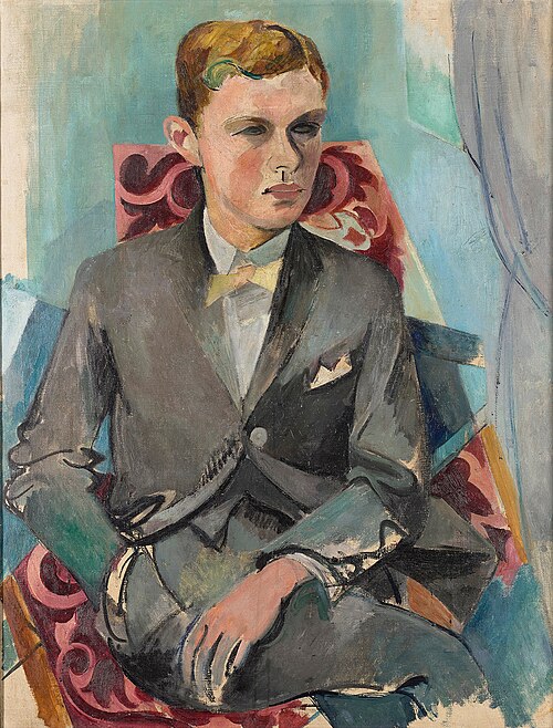 Bildnis Max Vautier, 1921, Rudolf Levy