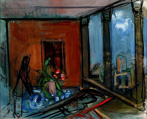 Loggia des Palazzo Guadagni, 1941, Rudolf Levy