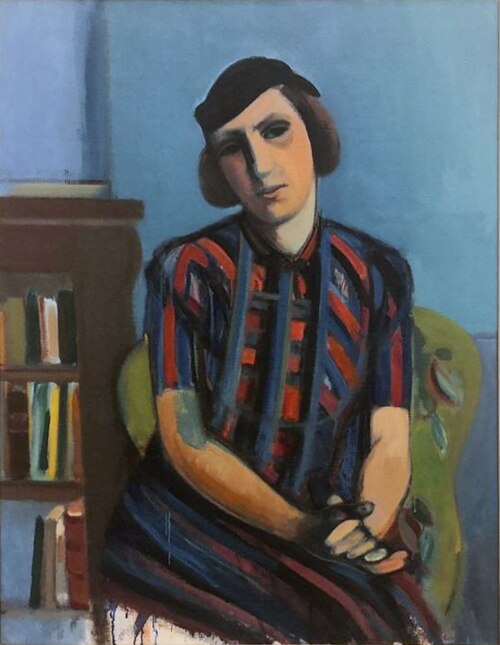 Bildnis Margot Lachmann, 1928, Rudolf Levy