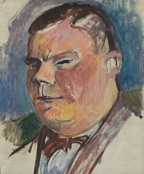 Bildnis Wilhelm Buller, 1921, Rudolf Levy