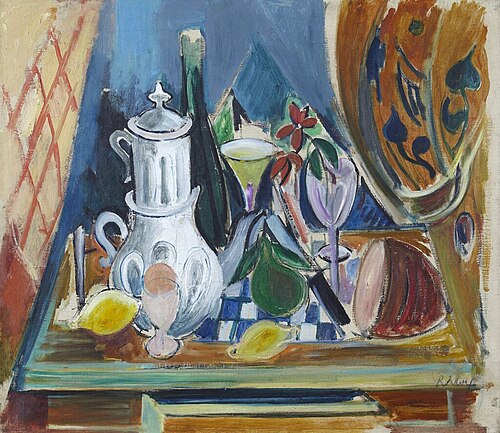 Stillleben mit Kaffeekanne, 1920, Rudolf Levy