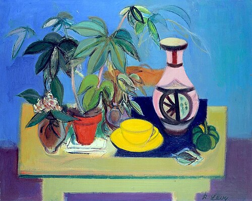 Stillleben mit gelber Tasse, 1943, Rudolf Levy