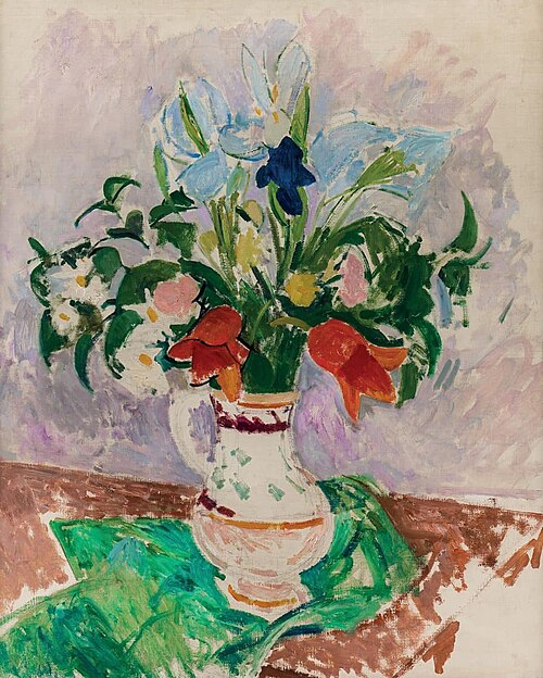 Bouquet de fleurs variés, 1910, Rudolf Levy