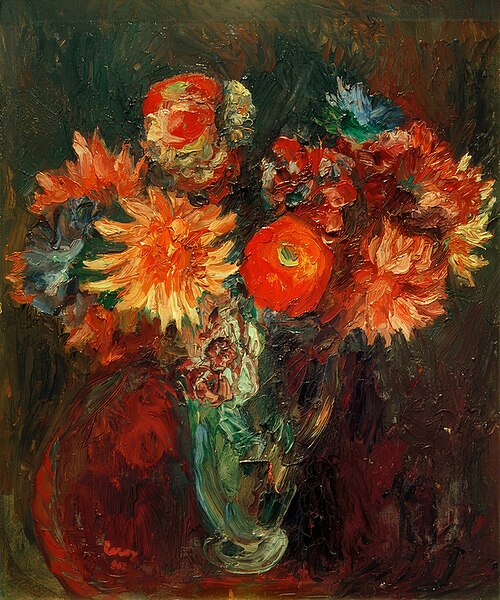 Vase with Dahlias, 1911, Rudolf Levy