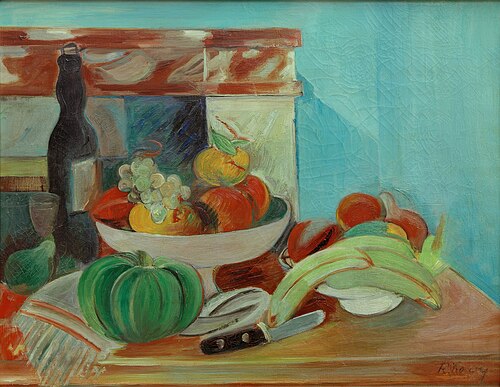 Stilleben mit Früchten, 1926, Rudolf Levy