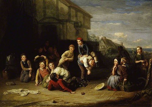Leap-frog, 1852, William Gill