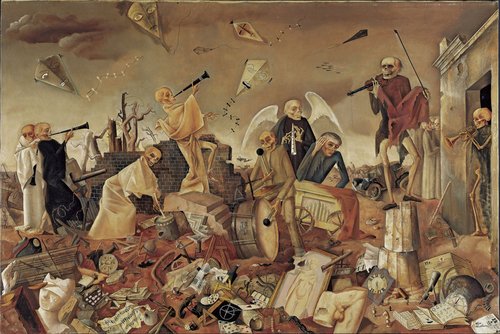 Le Triomphe de la mort, 1944, Felix Nussbaum