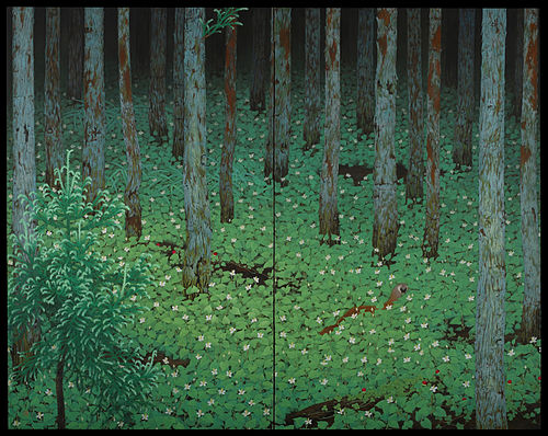 Forêt, 1928, Katayama Bokuyo
