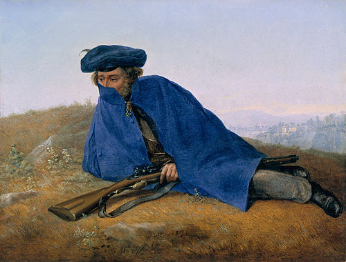 On Outpost, 1829, Georg Friedrich Kersting