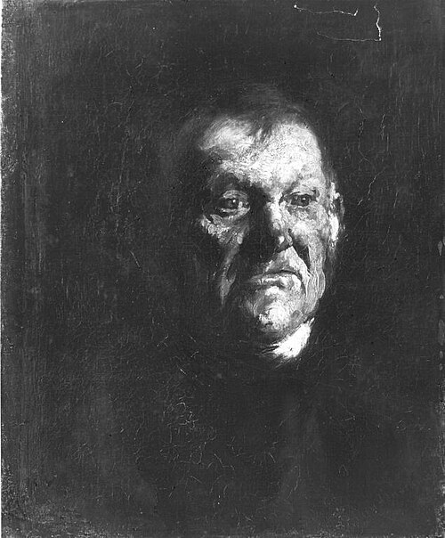 Studienkopf, 1880, Hermann Lindenschmit