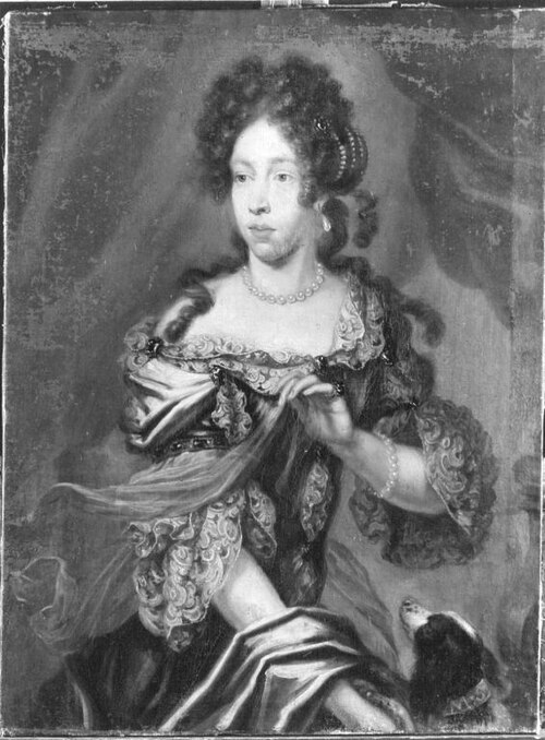 Maria Sophia Elisabeth, Tochter des Kurfürsten Philipp Wilhelm von der Pfalz, 1650, Wolfgang Ludwig Hopfer