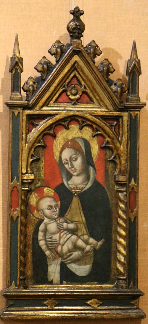 Vierge à l'Enfant, 1450, Tommaso Biazaci