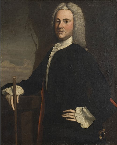 Portrait of Dr. Phineas Bond (1717-1773), 1746, Robert Feke
