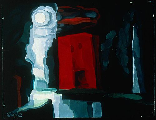 Moon—Night Mood, 1929, Oscar Florianus Bluemner