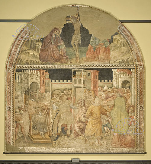 Crucifixion of Christ and Massacre of the Innocents, 1441, 