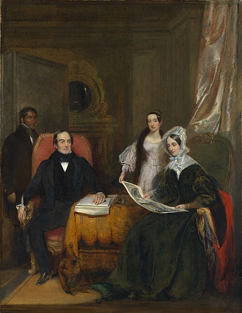 James Arnold (1781-1868) and family, 1837, Robert Scott Lauder