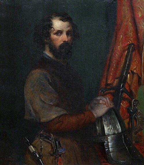 Self Portrait in Seventeenth-Century Costume, , Robert Scott Lauder