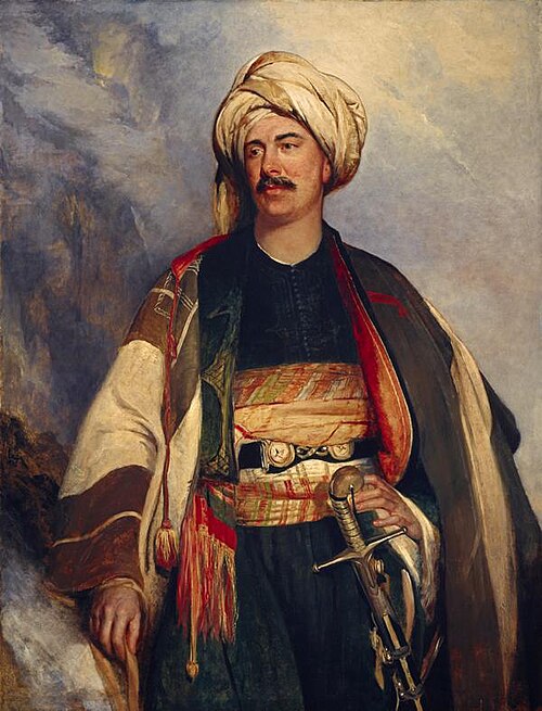 David Roberts, 1796 - 1864. Artist (In Arab dress), 1840, Robert Scott Lauder