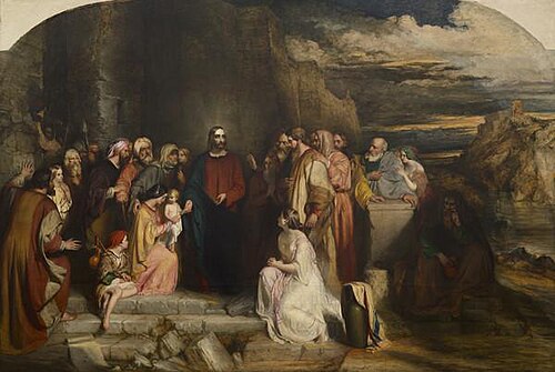 Christ Teacheth Humility, 1847, Robert Scott Lauder