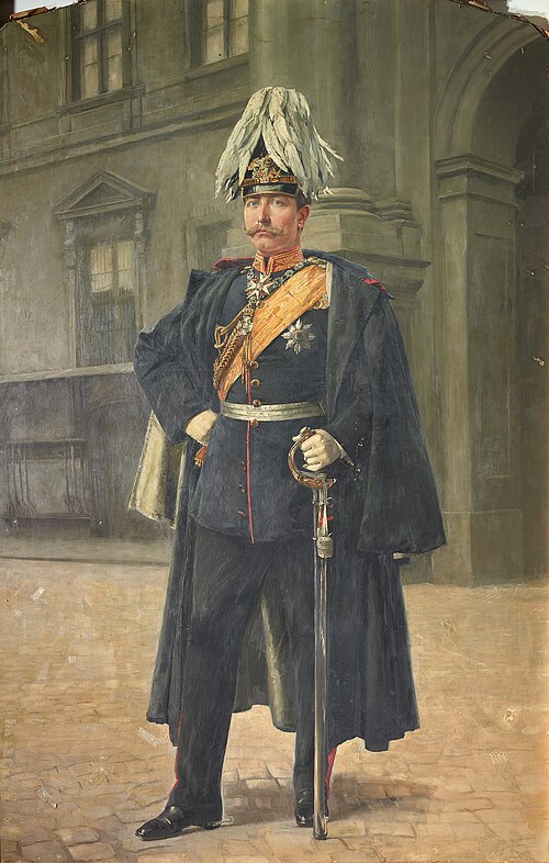 Portrait of Emperor Wilhelm II, , Robert Warthmüller