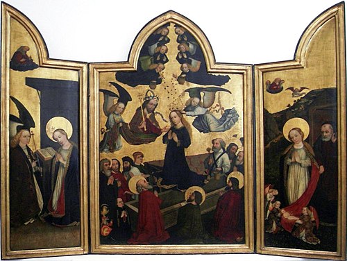 Imhoff Triptych, 1455, Valentin Wolgemut